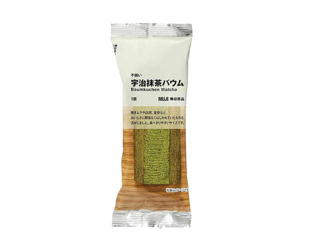 Muji Matcha Baumkuchen Cake