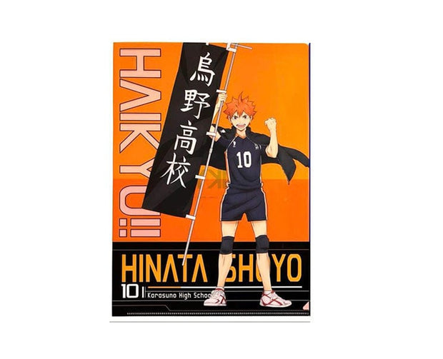 Keep your papers tidy with Shoyo Hinata cheering you on! This clear file is perfect for any Haikyu!! fan who loves Hinata's unstoppable energy.
Size: 2 x 3 x 1 cm // 0.8 x 1.2 x 0.4 in