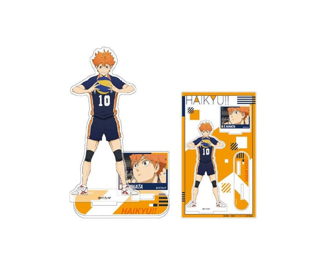 Shoyo Hinata jumps into action with this dynamic acrylic figure! A must-have for any Haikyu!! collection, it captures Hinata's infectious energy and passion.
Size: 10 x 1 x 16 cm // 3.9 x 0.4 x 6.3 inches