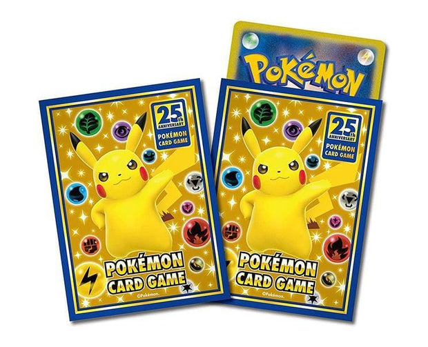 Pokemon Cards 25th Anniversary Collection Sleeves Toys and Games, Hype Sugoi Mart
