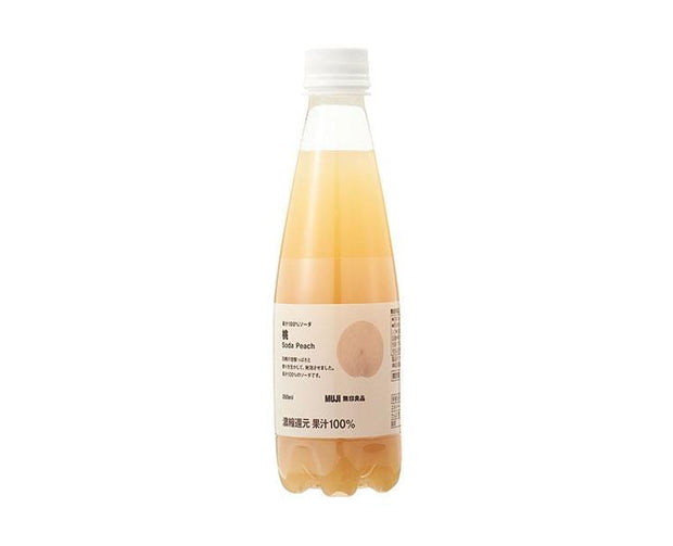 Muji Peach Soda Food and Drink Sugoi Mart