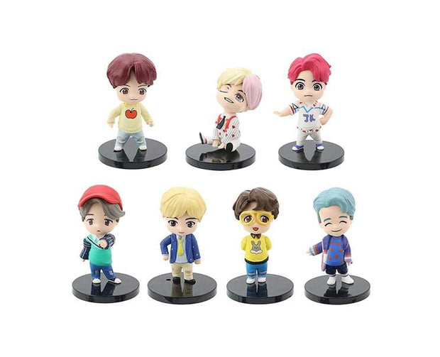 BTS Mini Figure Deluxe Set Anime & Brands Sugoi Mart