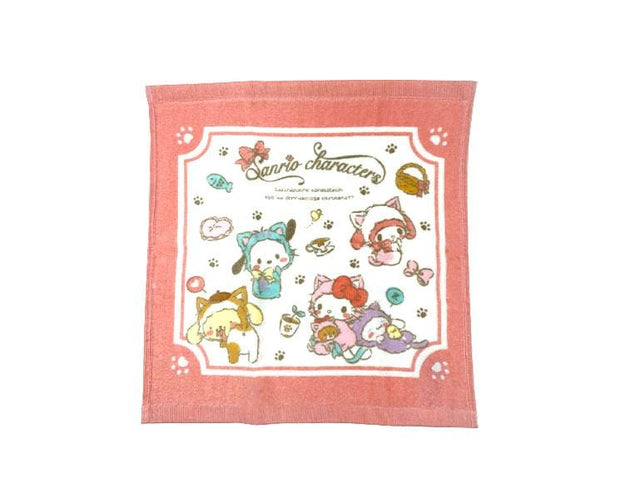 Sanrio Hand Towel: Cat Party Home, Hype Sugoi Mart