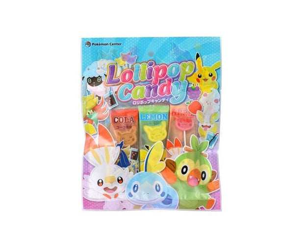 Pokemon Assorted Fruit Lollipop Candy Candy and Snacks, Hype Sugoi Mart
