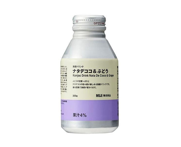 Muji Coconut Jelly and Grape Drink Food and Drink Sugoi Mart