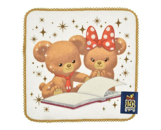 Disney Unibearsity 10th Anniversary Face Towel Home, Hype Sugoi Mart