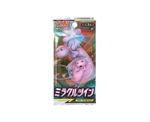 Pokemon Cards S&M Booster Pack: Miracle Twin Toys and Games, Hype Sugoi Mart