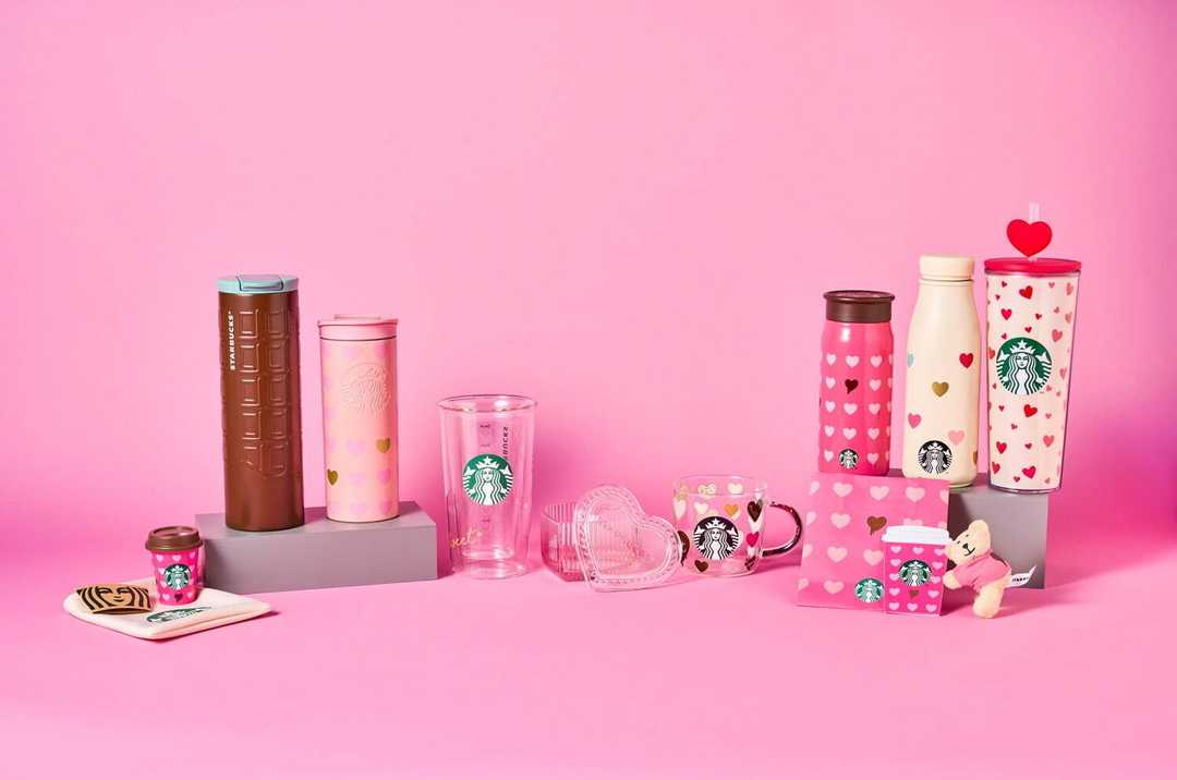 Valentine's in Japan and Starbucks Valentine Collection