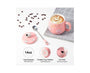 Ceramic Cat Mug with Lid and Spoon: Pink
 thumbnail 2