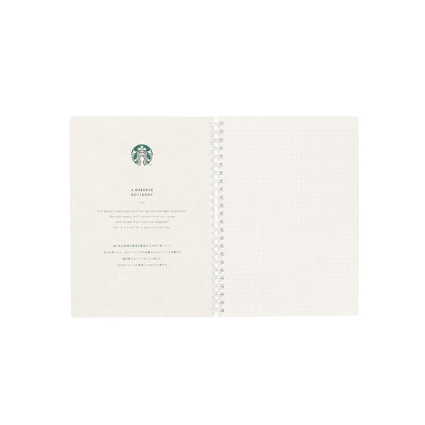 Starbucks 2024 Starbucks Ring Notebook Green