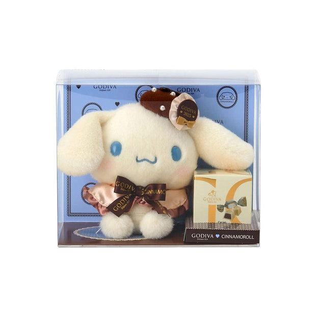 Sanrio X Godiva Plush Doll 2025: Cinnamoroll