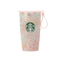 Starbucks Sakura 2025 Strap Cup Shape Stainless Steel Bottle thumbnail 1