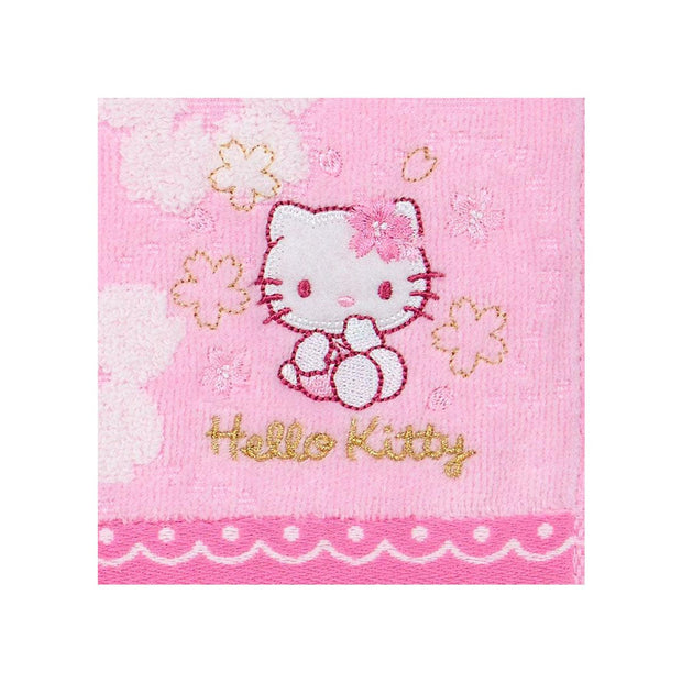 Sanrio Japan Sakura 2025 Mini Hand Towel: Hello Kitty