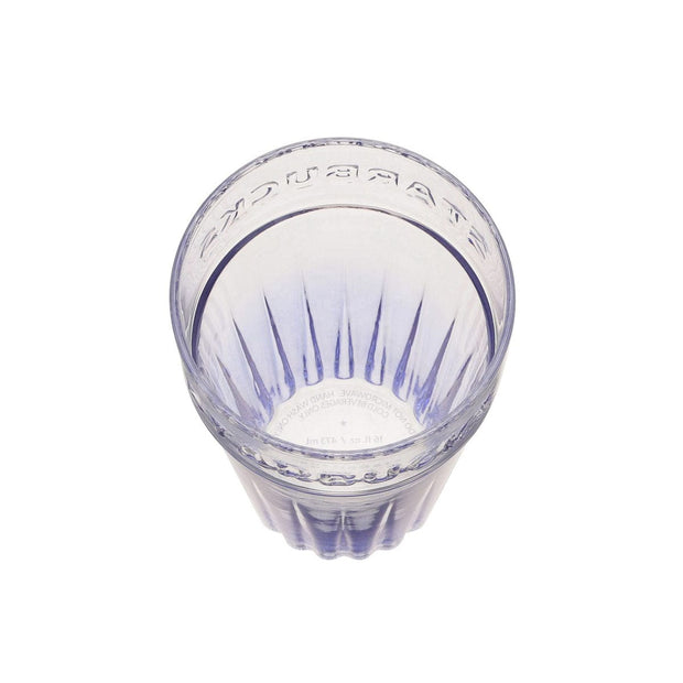 Starbucks Spring 2025 Glass Tumbler: Blue Gradation