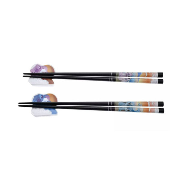 Disney Stitch & Angel Chopsticks Pair Japan Original