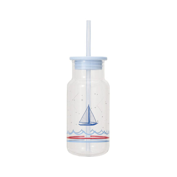 Starbucks Marine Collection 2025 Glass Tumbler with Straw