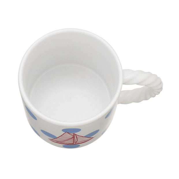 Starbucks Marine Collection 2025 Polka Dot Pattern Mug Cup