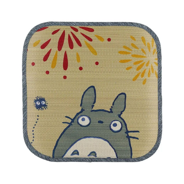 Ghibli My Neighbor Totoro Hanabi Design Igusa Seat Cushion