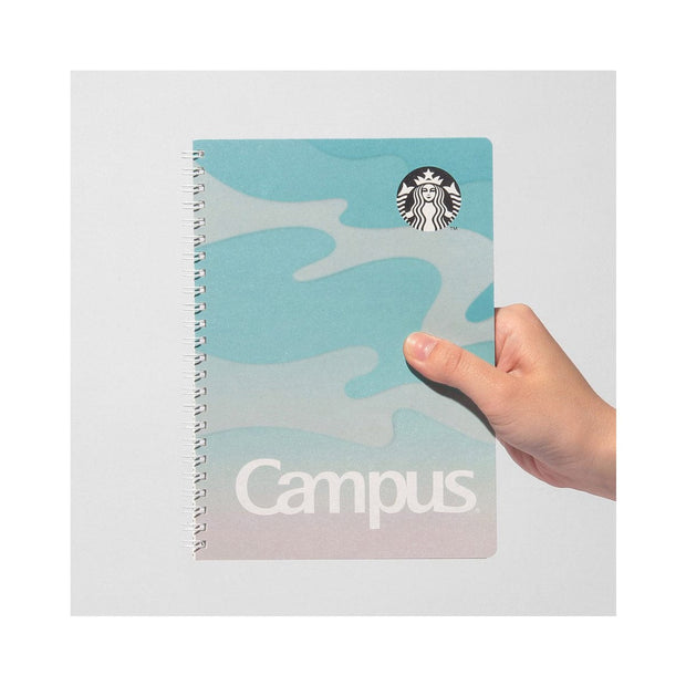 Starbucks Campus Ring Notebook: Turquoise