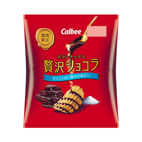 Calbee Potato Luxury Chocolate