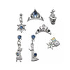 Disney Frozen Earrings Set Silhouette & Variety