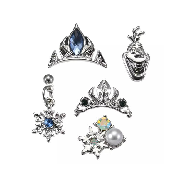 Disney Frozen Earrings Set Silhouette & Variety