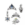 Disney Frozen Earrings Set Silhouette &amp; Variety thumbnail 3