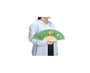 Pokemon CafÌ© Poltchageist Hand Fan thumbnail 2