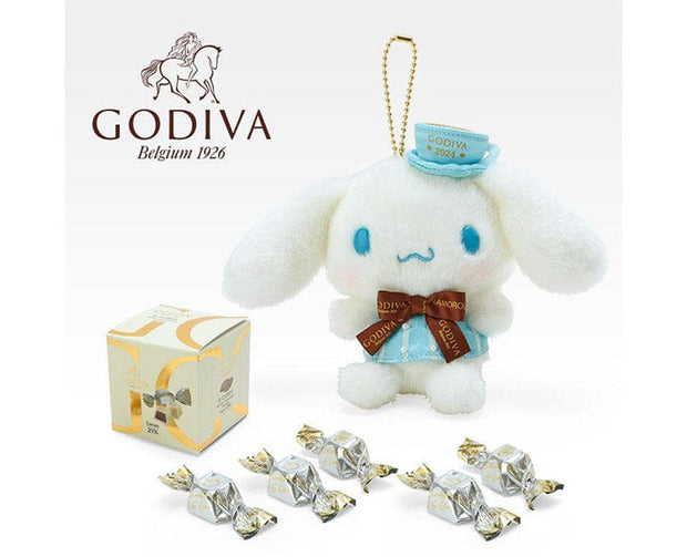 Sanrio x Godiva 2024 Cinnamoroll Mascot Set