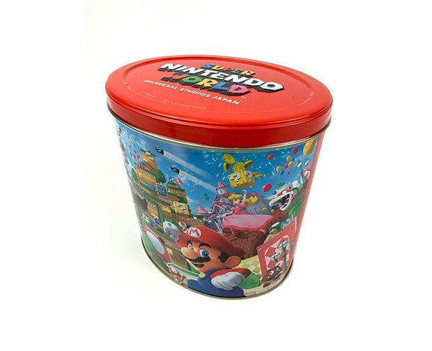 USJ Super Nintendo World: Mega Snack Bucket Candy and Snacks, Hype Sugoi Mart   