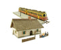 Ghibli DIY Paper Craft: Spirited Away (House &amp; Electric Rail) Anime &amp; Brands Sugoi Mart thumbnail 1