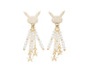 Pokemon Accessories: Pikachu Pearl Earrings Anime & Brands Sugoi Mart