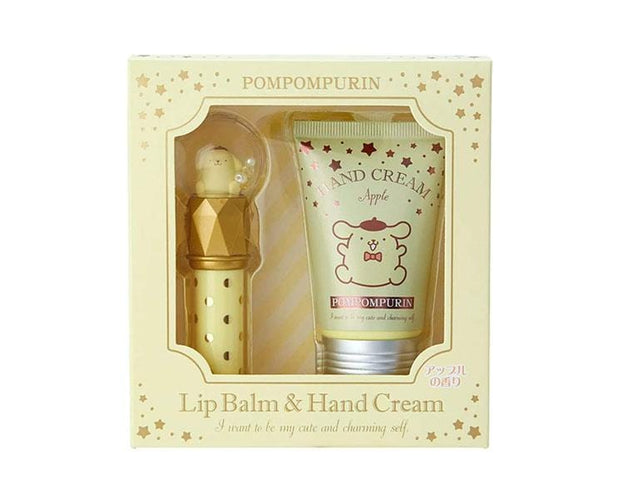 Pompompurin Lip Balm & Hand Cream Set Beauty and Care, Hype Sugoi Mart   