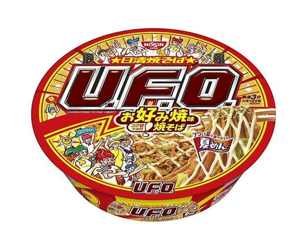 UFO Yakisoba: Okonomiyaki Flavor Food and Drink Sugoi Mart