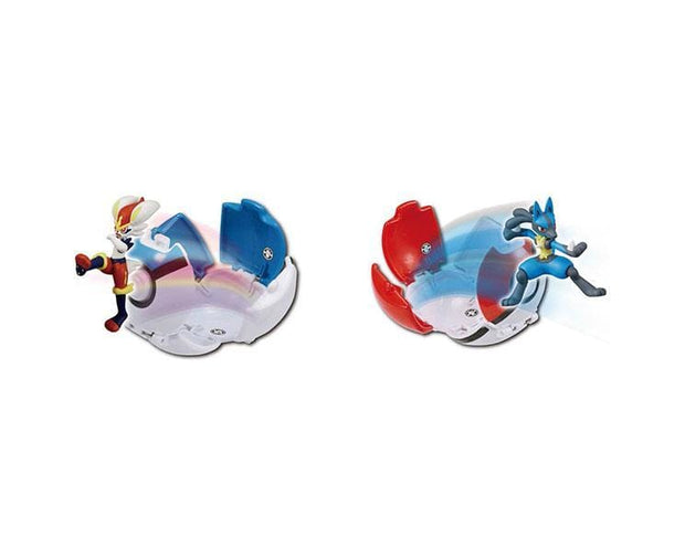 Pokemon Monster Collection DX: Greninja & Cinderace Anime & Brands Sugoi Mart