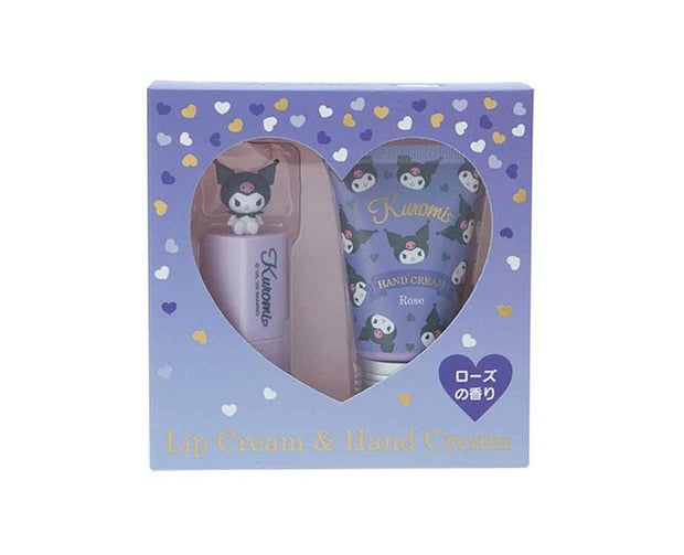 Kuromi Lip Balm & Hand Cream Set (Heart) Beauty and Care, Hype Sugoi Mart   