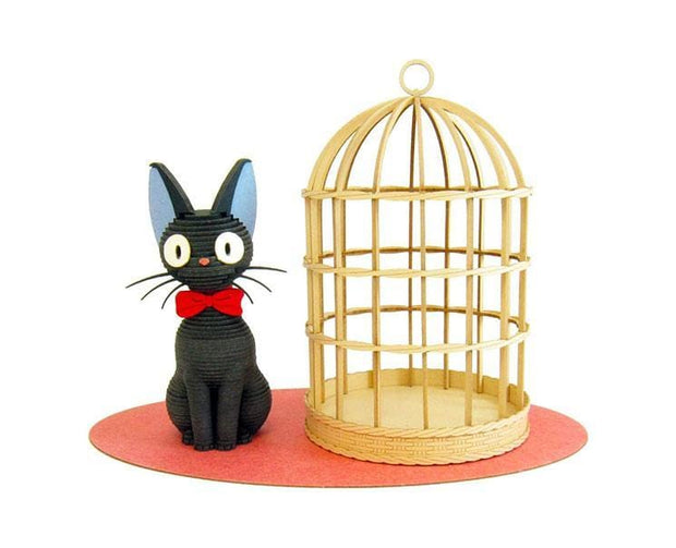 Ghibli DIY Paper Craft: Kiki's Delivery Service (Jiji) Anime & Brands Sugoi Mart