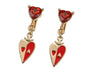 Disney Villains Earrings: Queen of Hearts Home Sugoi Mart thumbnail 2