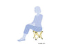 Super Mario ? Block Folding Stool Home Sugoi Mart thumbnail 5