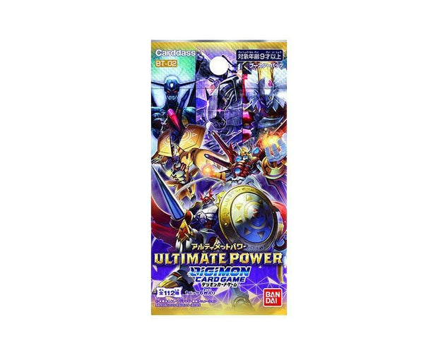 Digimon Cards Booster Box: Ultimate Power Toys and Games Sugoi Mart