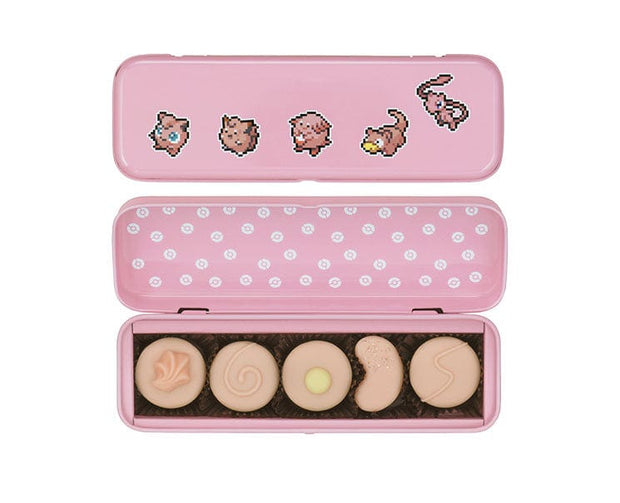 Pokemon Pink Characters Assorted Chocolate Tin