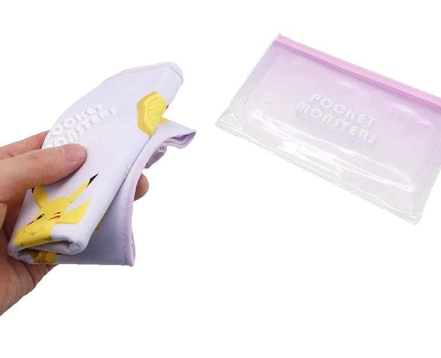 Pokemon Cool Towel & Case: Pikachu Anime & Brands Sugoi Mart
