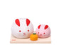 Lucky Mochi Rabbit Figurine Decoration thumbnail 2