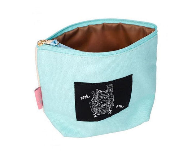 Ghibli Howl's Moving Castle Calcifer Pouch Home Sugoi Mart