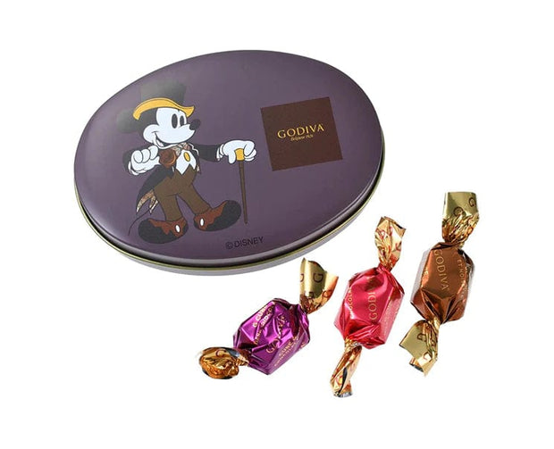 Godiva Disney Japan Chocolate Mickey Tin