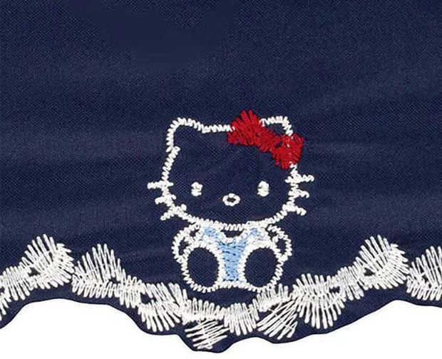 Sanrio Compact Parasol & Case: Hello Kitty (Navy) Anime & Brands Sugoi Mart