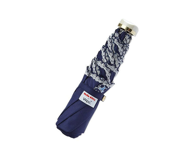 Sanrio Compact Parasol & Case: Hello Kitty (Navy) Anime & Brands Sugoi Mart