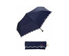 Sanrio Compact Parasol & Case: Hello Kitty (Navy) Anime & Brands Sugoi Mart
