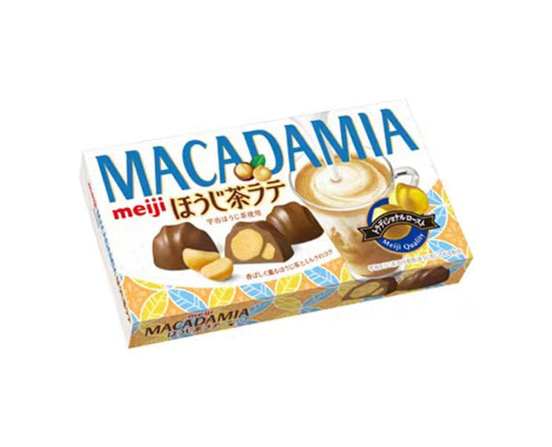Meiji Macadamia: Roasted Green Tea Latte