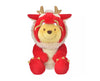 Disney Year of Dragon Red Winnie-the-Pooh Plush (M)